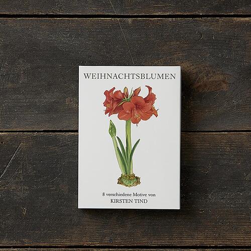 WEIHNACHTSBLUMEN - 8 kort