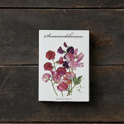 SOMMERBLUMEN - 8 kort (tysk)