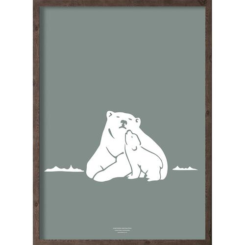 Nanoq (arctic leaf) - KUNSTPRINT - VÆLG STØRRELSE