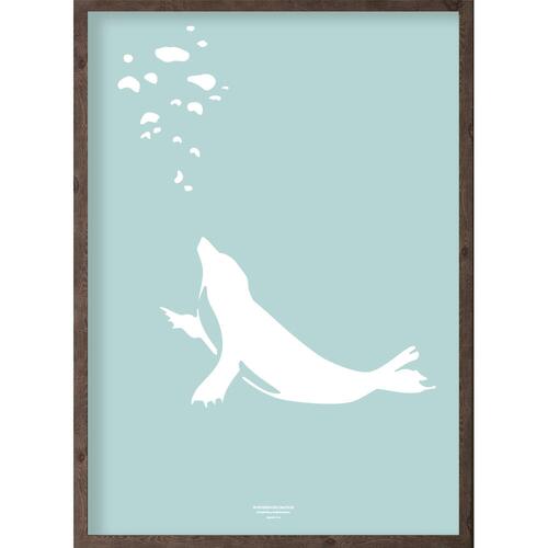 Puisi (arctic ice blue) - KUNSTPRINT - VÆLG STØRRELSE