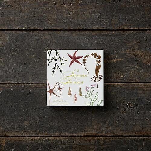 STRAND - Kvadratisk kortmappe