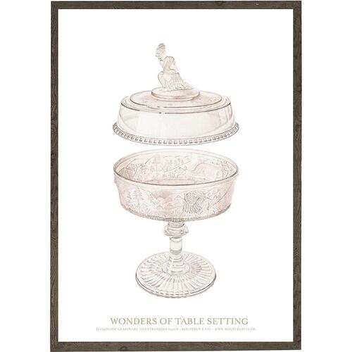 Bonbonniere rose - KUNSTPRINT - VÆLG STØRRELSE