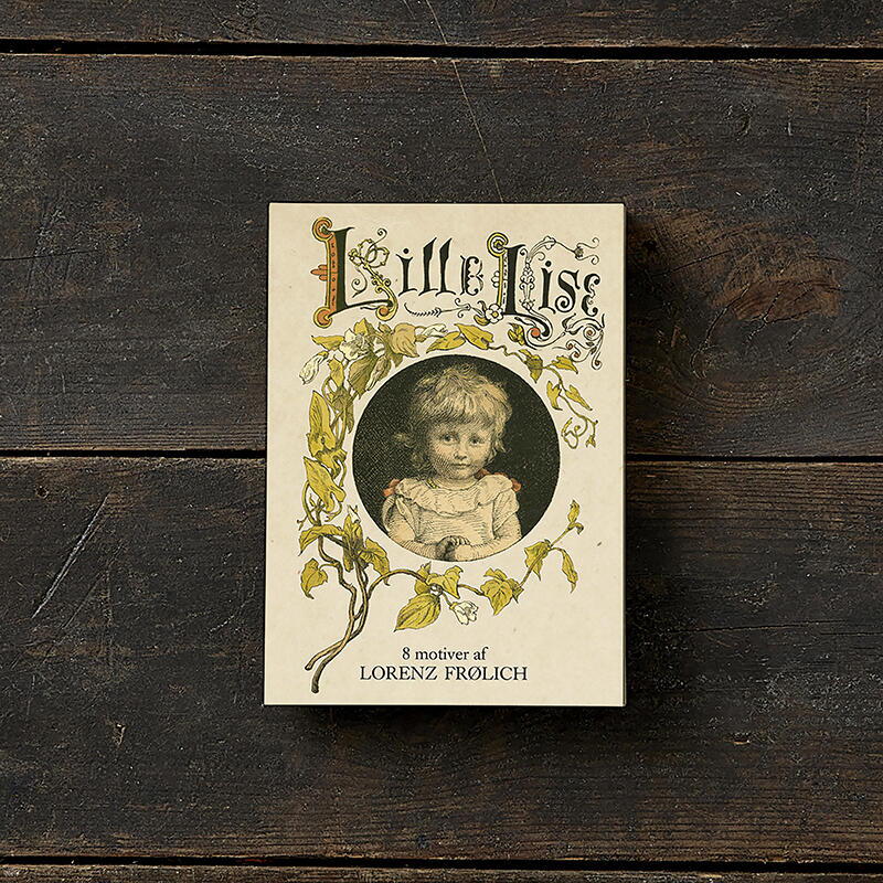 LILLE LISE - 8 kort - førpris 75 kr.