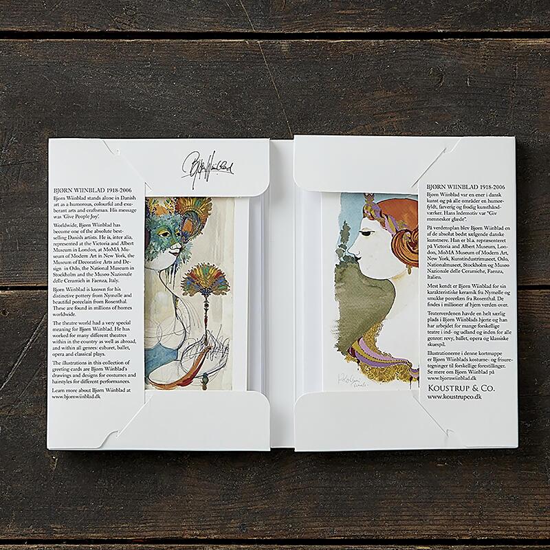 WIINBLAD PORTRÆTTER - 8 kort