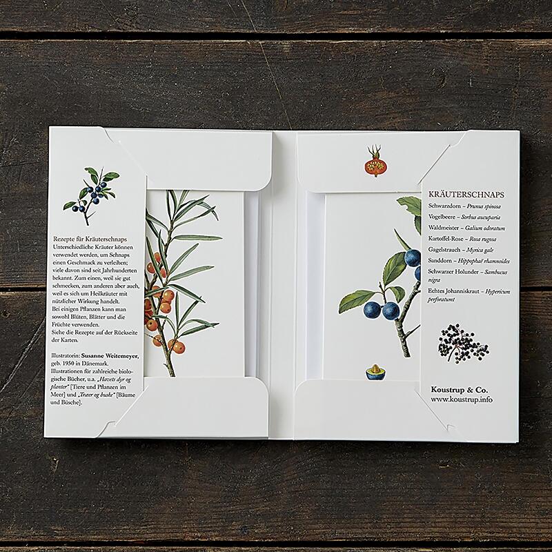 KRÄUTERSCHNAPS - 8 kort (tysk)