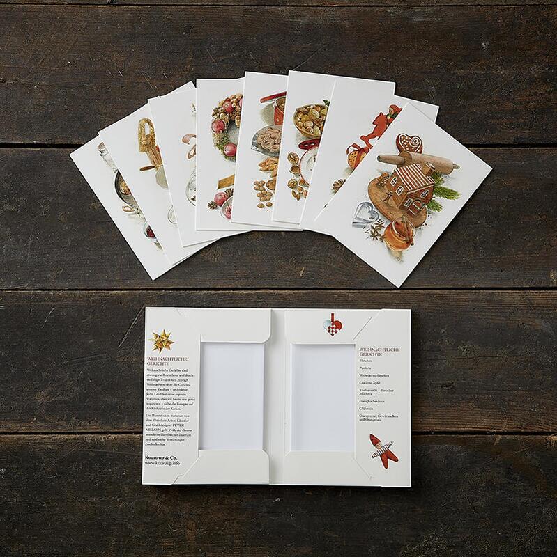 SO SCHMECKT WEIHNACHTEN - 8 kort (tysk)