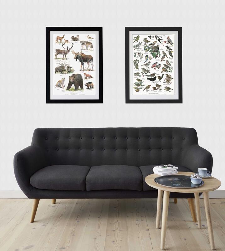 NORDENS DYR - Plakat A2