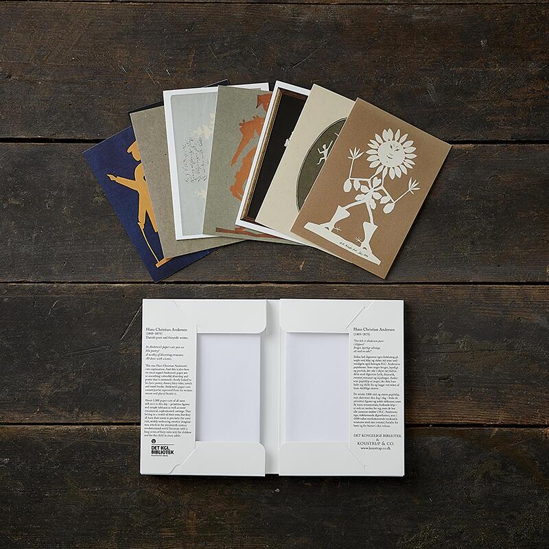 H.C. ANDERSEN PAPIRKLIP - 8 kort