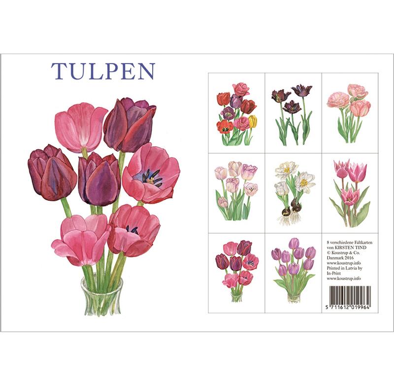 TULPEN - 8 kort (tysk)