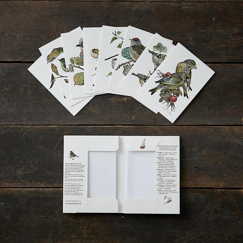 HAVENS FUGLE EFTERÅR - 8 kort