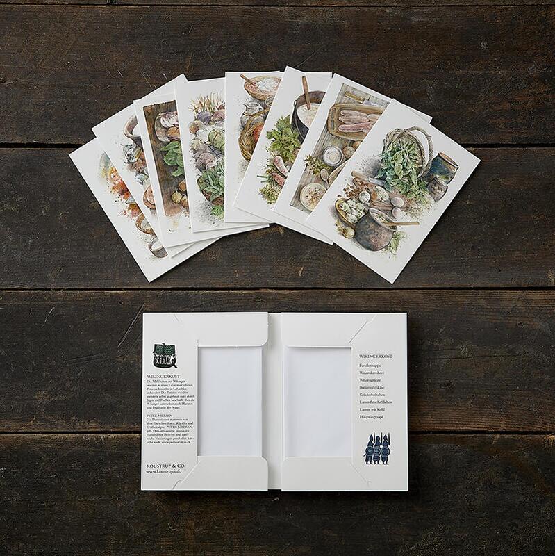 WIKINGERKOST - 8 kort (tysk)