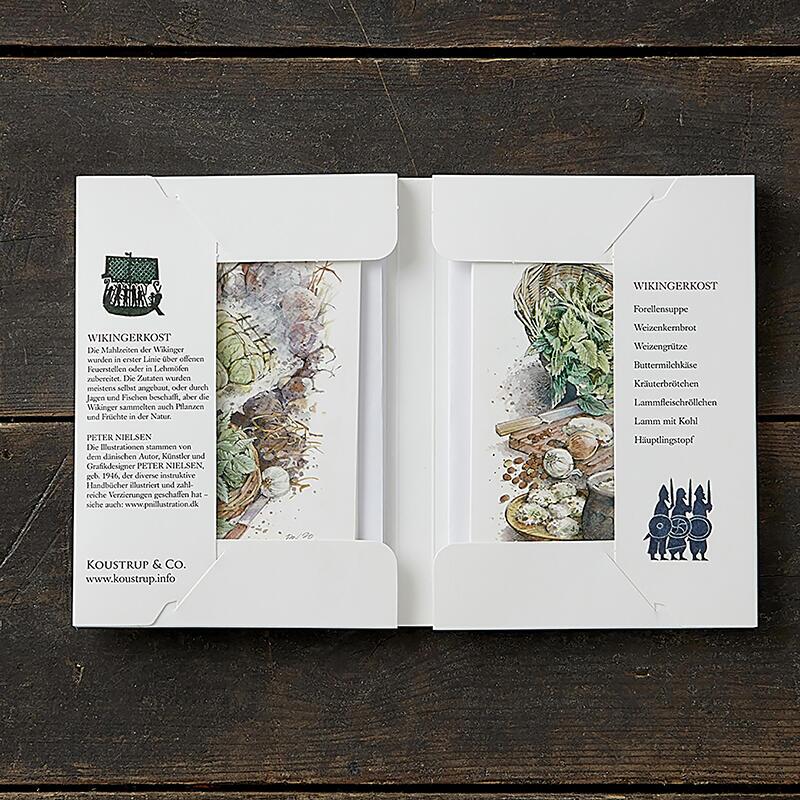 WIKINGERKOST - 8 kort (tysk)