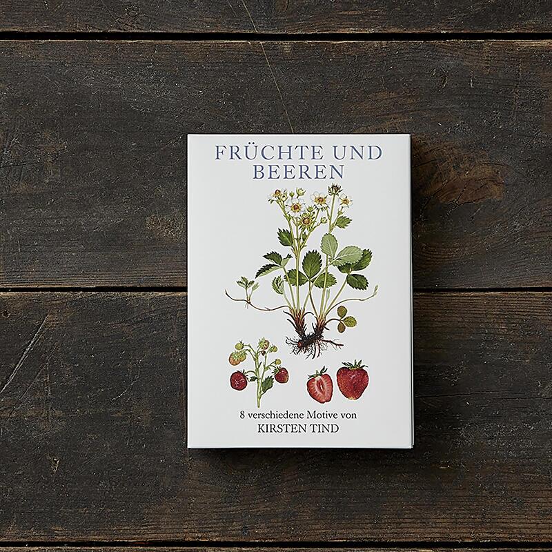 FRUCHT UND BIER - 8 Karten (deutsch)