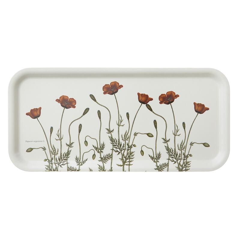 PLATEAU 32x15 - Coquelicot