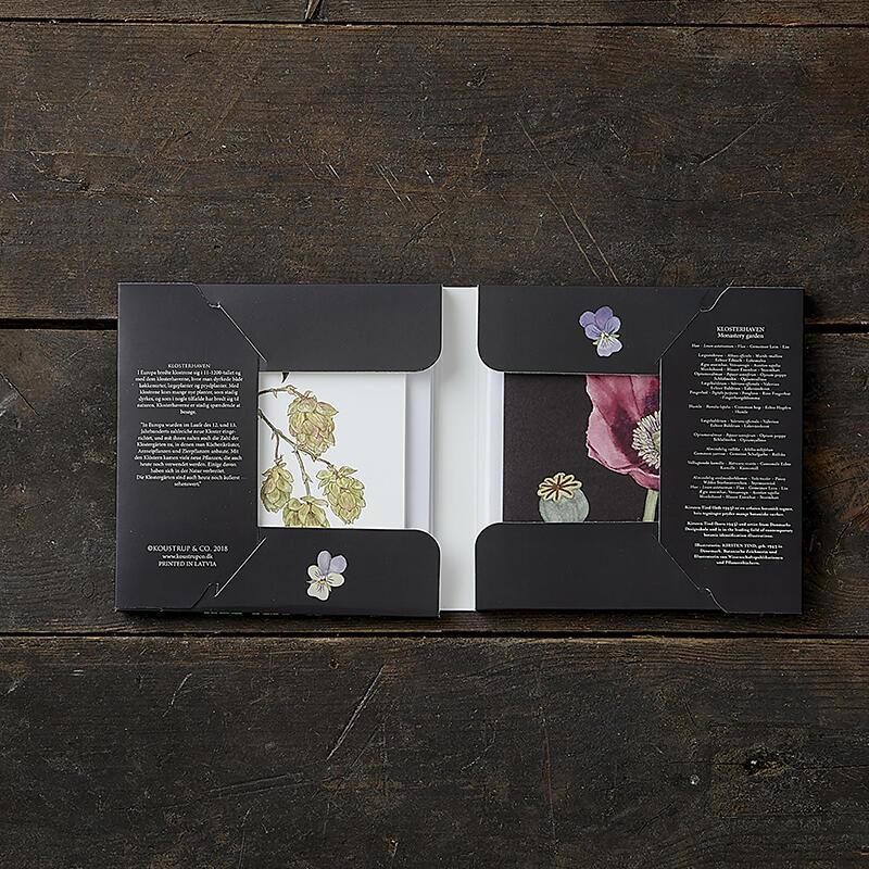 MONASTERY GARDEN - Square card folder