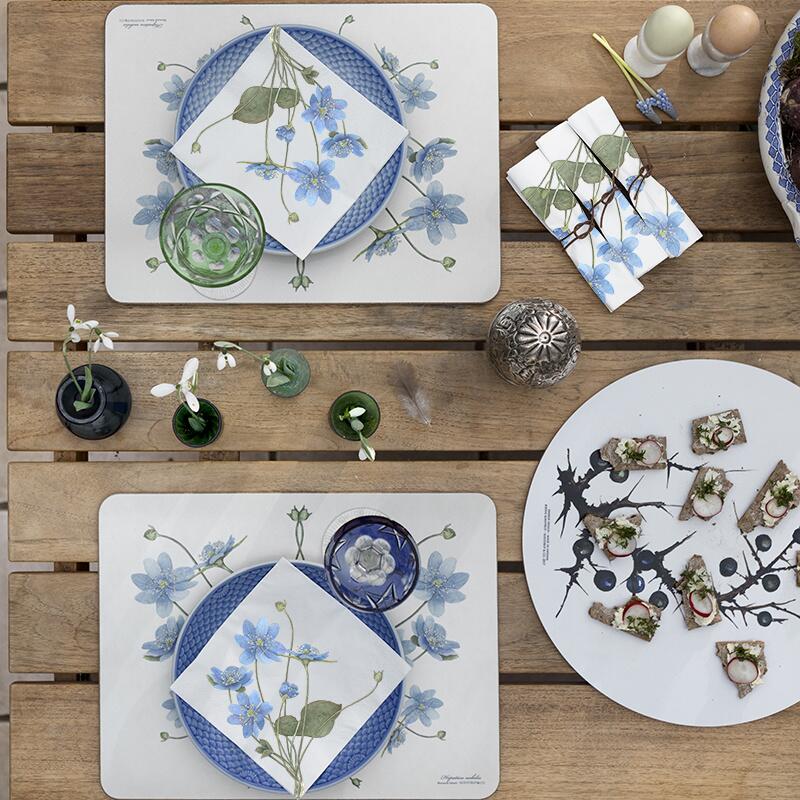 NAPKINS - Blue anemone - 20 pcs in a package