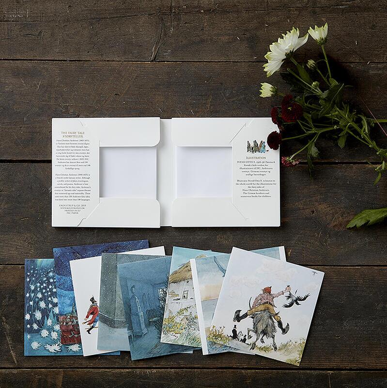 Fairy Tales - H.C. Andersen - Kvadratisk kortmappe
