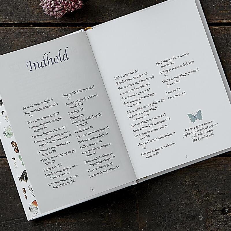 Sommerfugle - og blomster