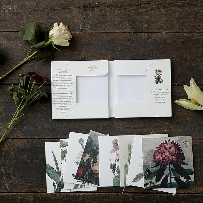 ROYAL FLOWERS - Square card folder