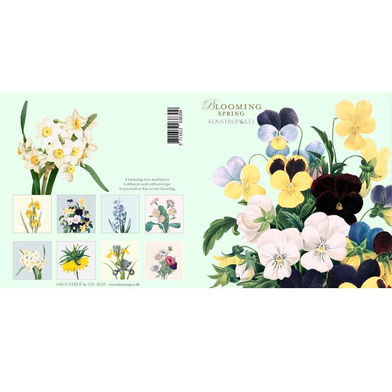 BLOOMING SPRING - Square card folder
