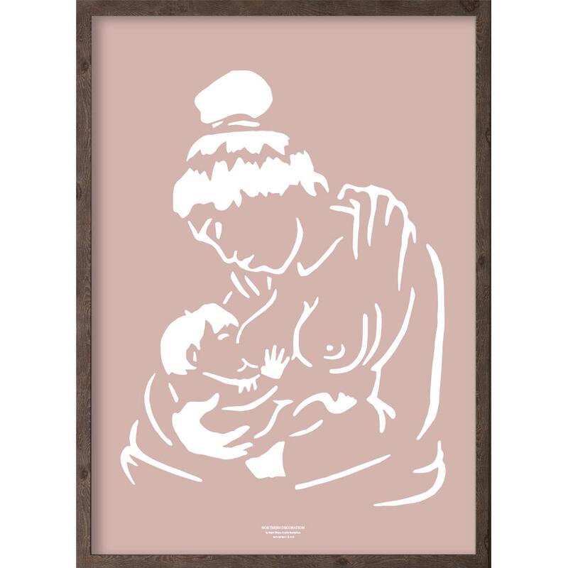 Anaana (arctic girl) - KUNSTPRINT - VÆLG STØRRELSE