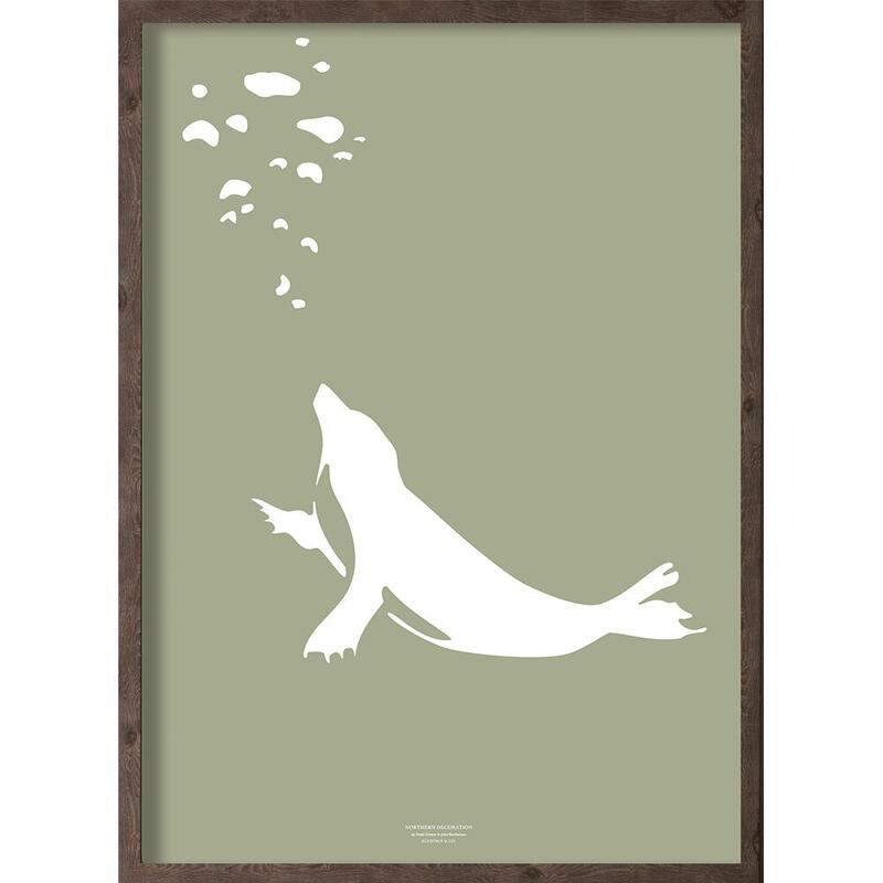 Puisi (mousse sèche arctique) - ART PRINT - CHOISISSEZ LA TAILLE