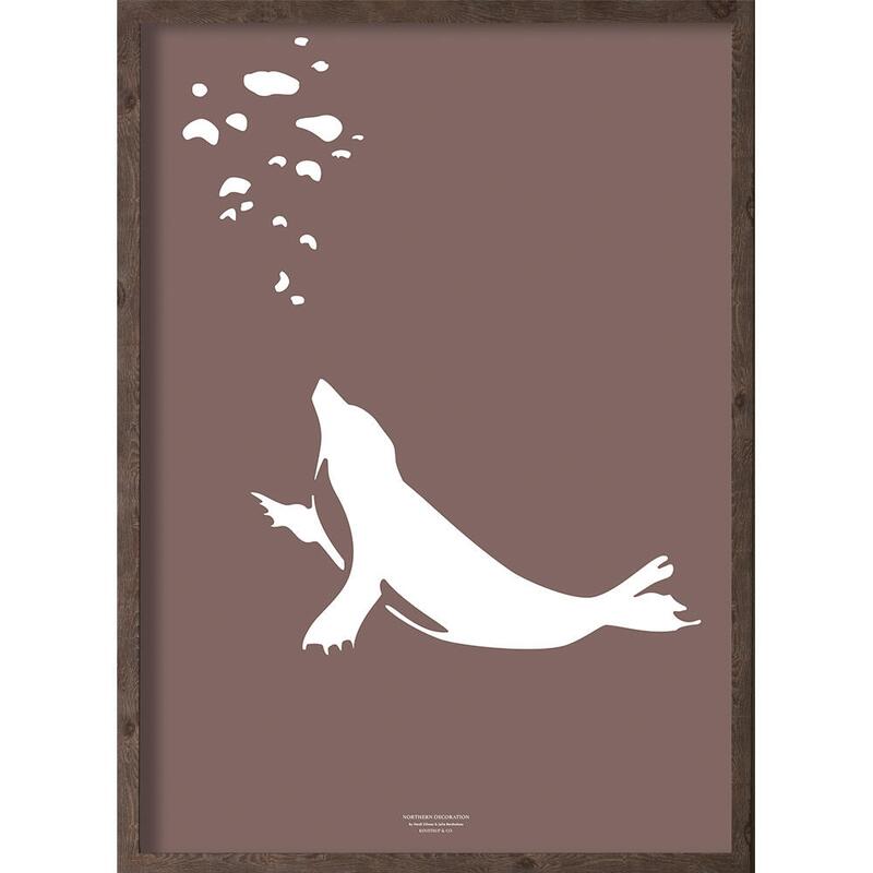 Puisi (arctic purple) - KUNSTPRINT - VÆLG STØRRELSE