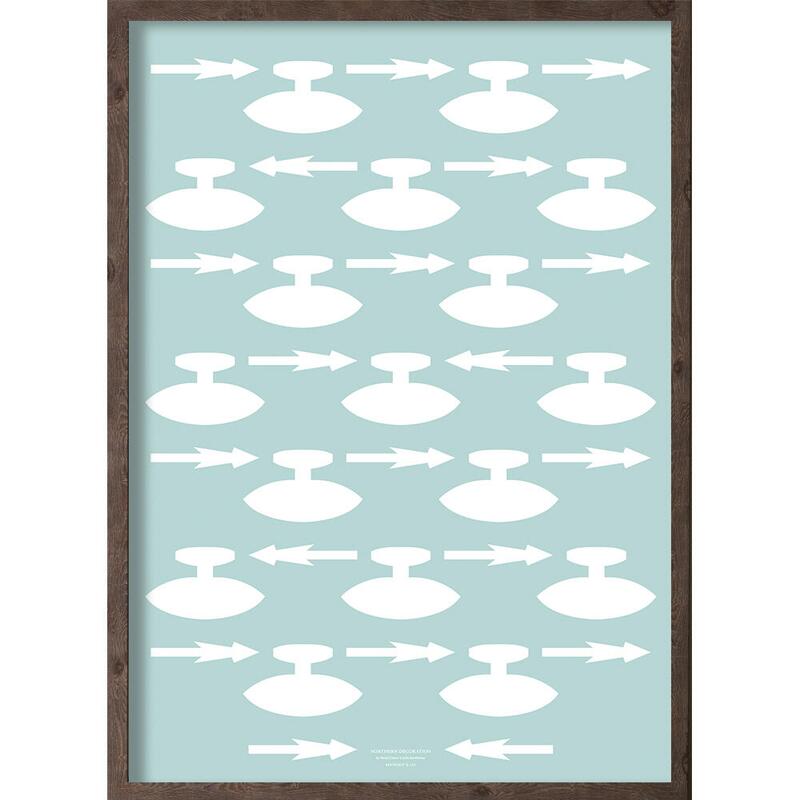 Ulu tuukkaq (arktisches Eisblau) - KUNSTDRUCK - WÄHLEN SIE DIE GRÖSSE