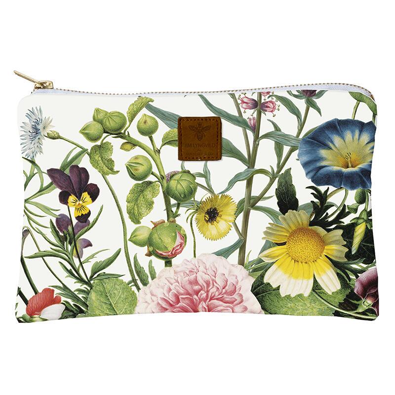 COSMETICS BAG - Flower Garden JL (platt)