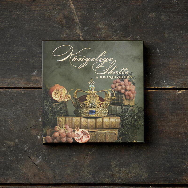 KONGELIGE SKATTE - Kvadratisk kortmappe