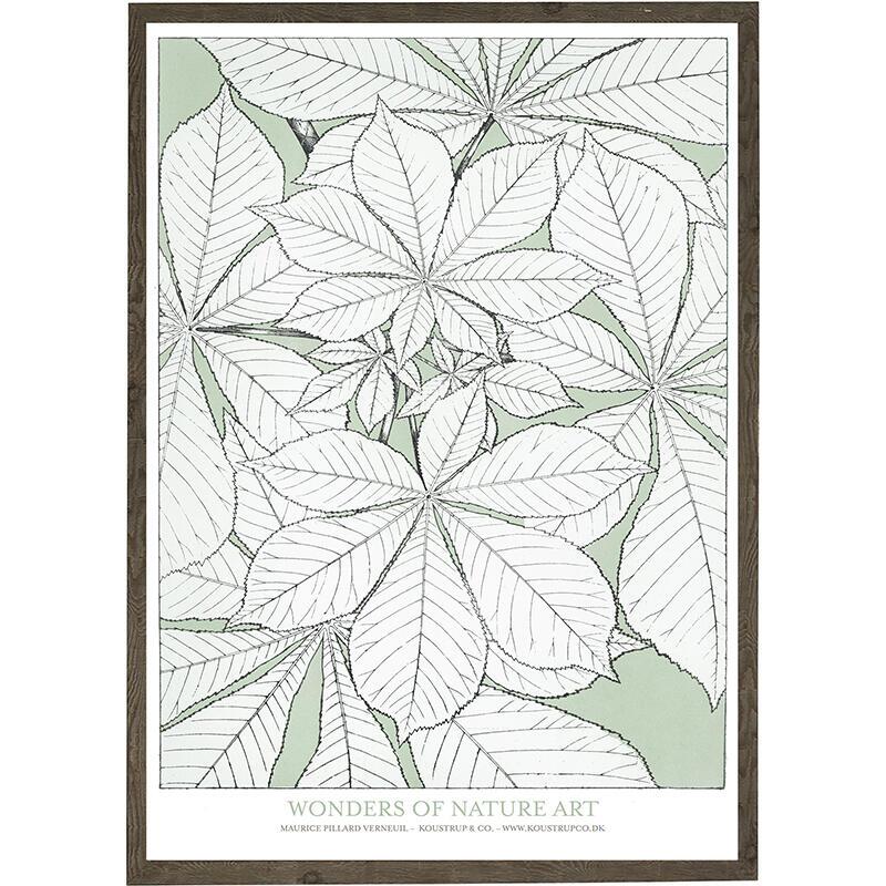 Leaves green - KUNSTPRINT - VÆLG STØRRELSE