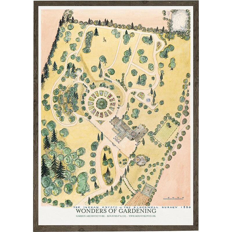 Garden architecture - KUNSTDRUCK - GRÖSSE WÄHLEN