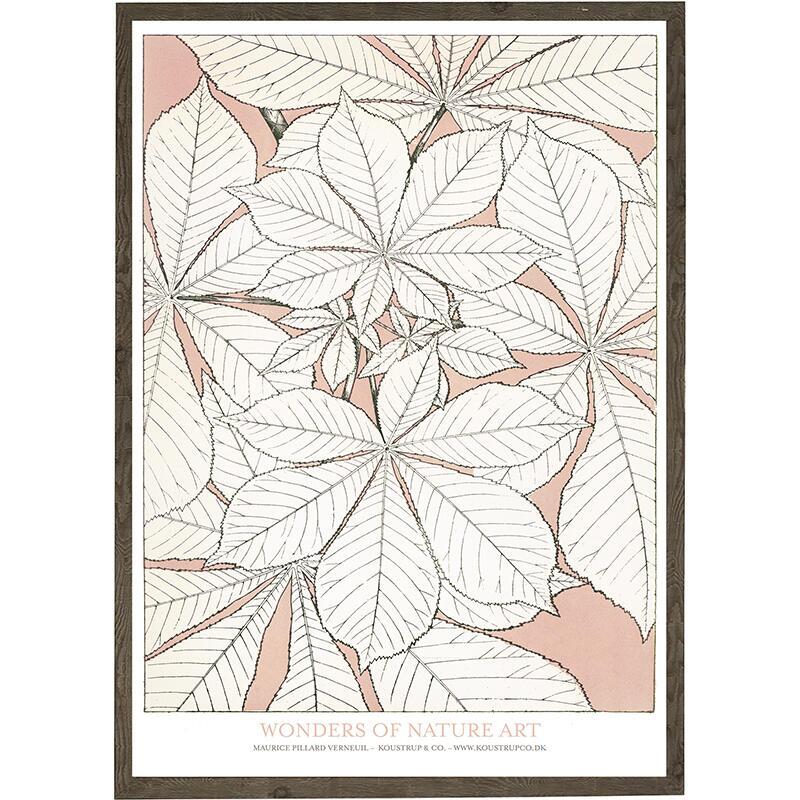 Leaves rose - KUNSTPRINT - VÆLG STØRRELSE