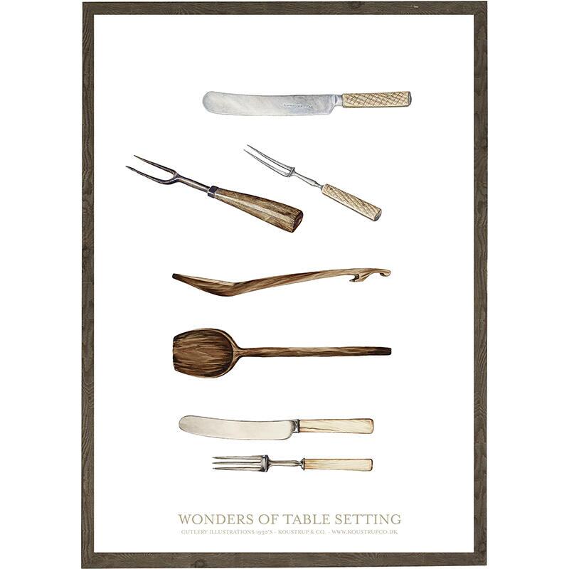 ART PRINT - Cutlery - CHOOSE SIZE