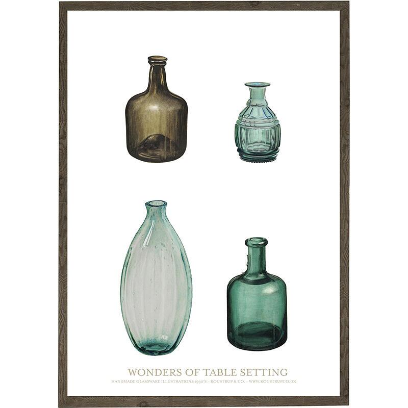 Vases green - KUNSTDRUCK - GRÖSSE WÄHLEN