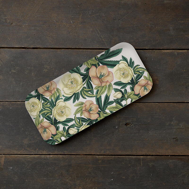 TRAY 32x15 cm - Helleborus