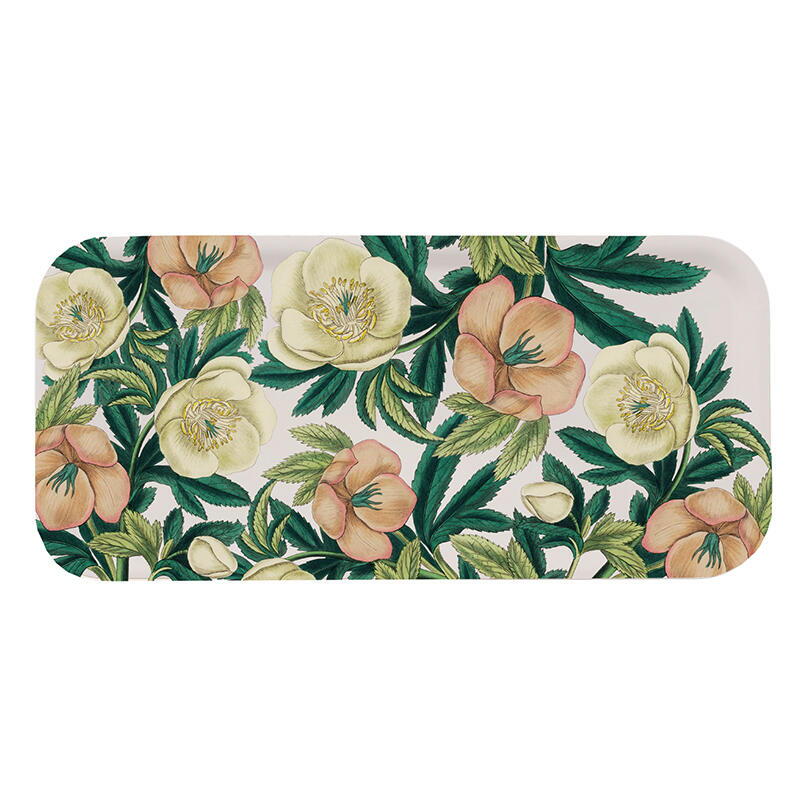 TRAY 32x15 cm - Helleborus