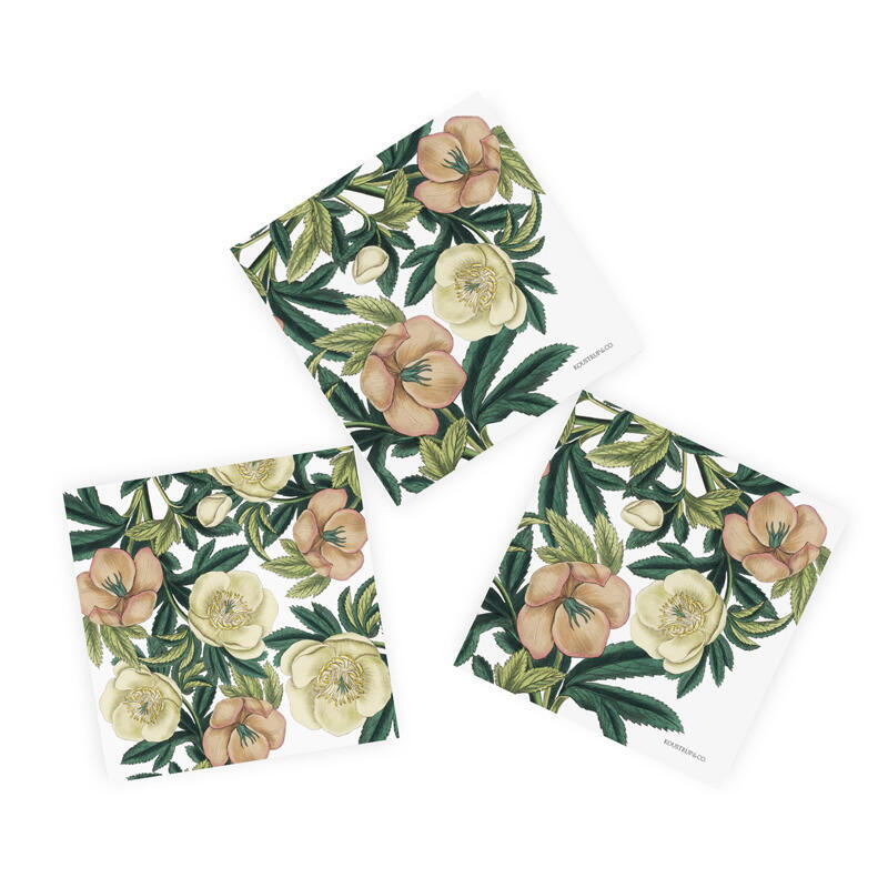 NAPKINS - Helleborus - 20 pcs in a package