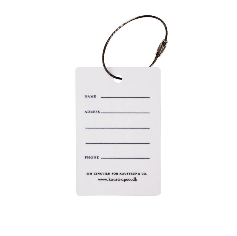 Bagside kuffertmærke