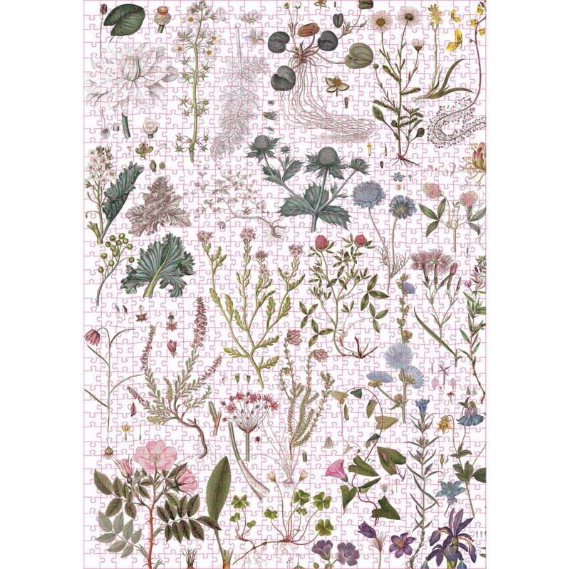 Pussel - THE FLORA DANICA ATLAS - 1000 pcs