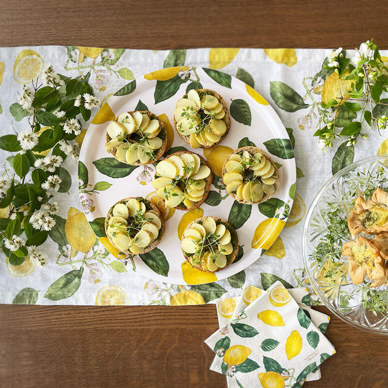 Table runner - Lemon