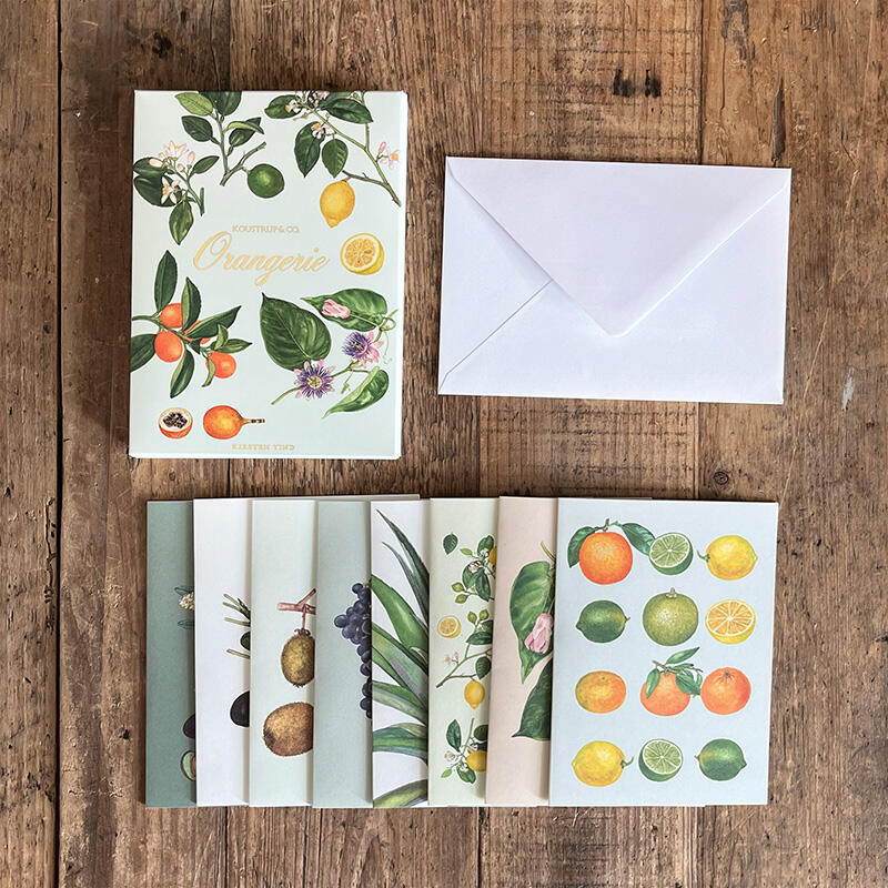 ORANGERIE - 8 Karten