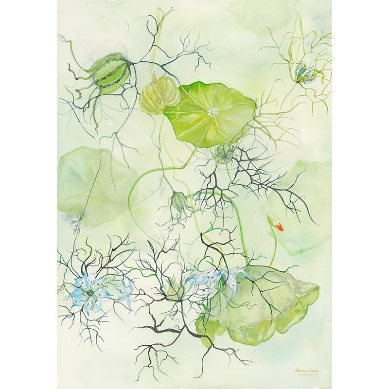 Kunstprint Love i a mist theresa jessing