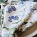 SERVIETTE EN TISSU - Blue Flower Garden JL