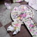 FABRIC NAPKIN - Rose Flower Garden JL