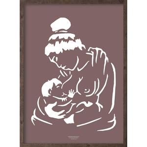 Anaana (arctic purple) - KUNSTPRINT - VÆLG STØRRELSE