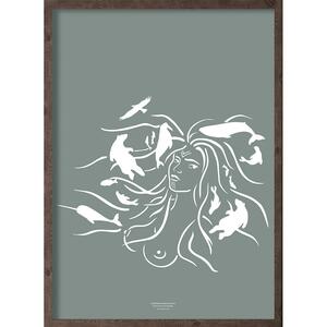 Mère de la mer (feuille arctique) - ART PRINT - CHOISIR LA TAILLE