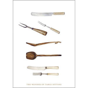 Cutlery - Carte simple A5