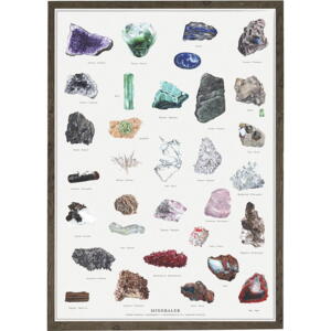 MINERALER - Plakat A2