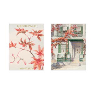 MINIKORT EFTERÅR – Hus med vinranke